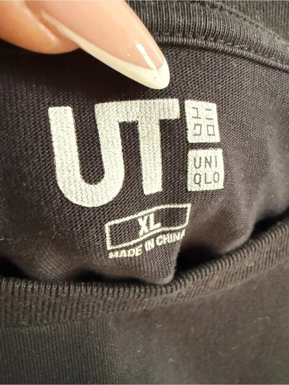 Uniqlo Matrix UT Graphic Black Neo Bullet Time Double Sided Tee Size XL - Picture 6 of 7